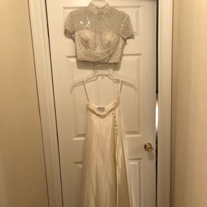 Sherri Hill White Dress